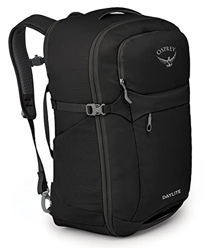 Osprey Daylite Carry-On 44L Travel Backpack, Black, O/S 並行輸入品