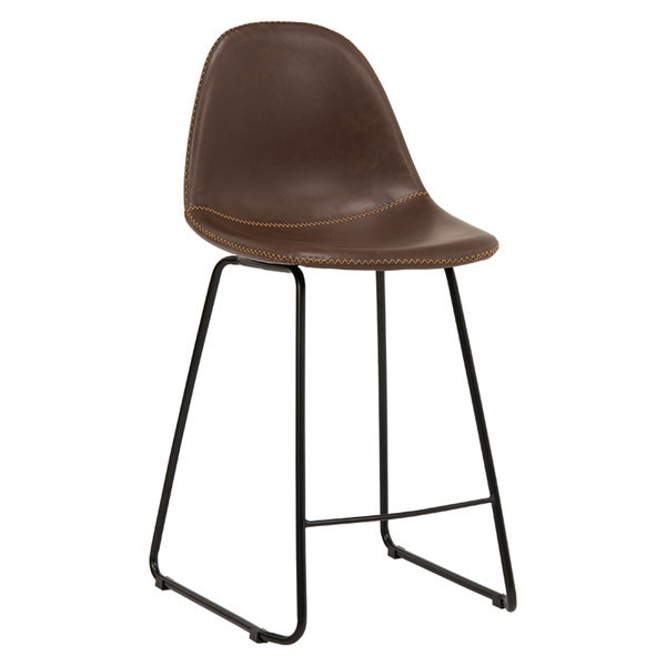 バーチェア(ダークブラウン) LC-4535DBR メーカー直送