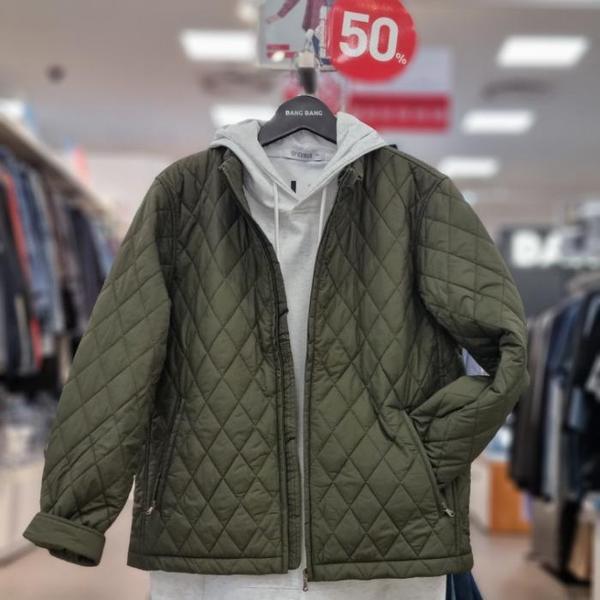 HC21 共用 軽量 ハーフネック パディングジャンパー NUK604 (S40947534)