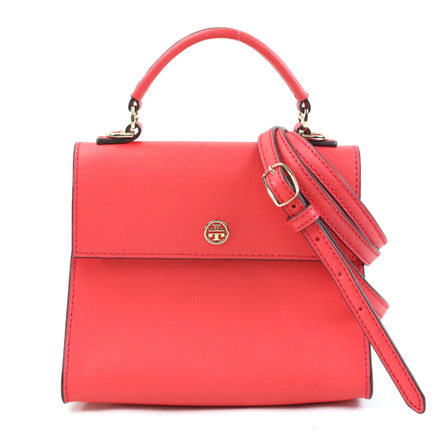 トリーバーチ Tory Burch ハンドバッグ ショルダーバッグ レザー ピンク系 レディース h30851a