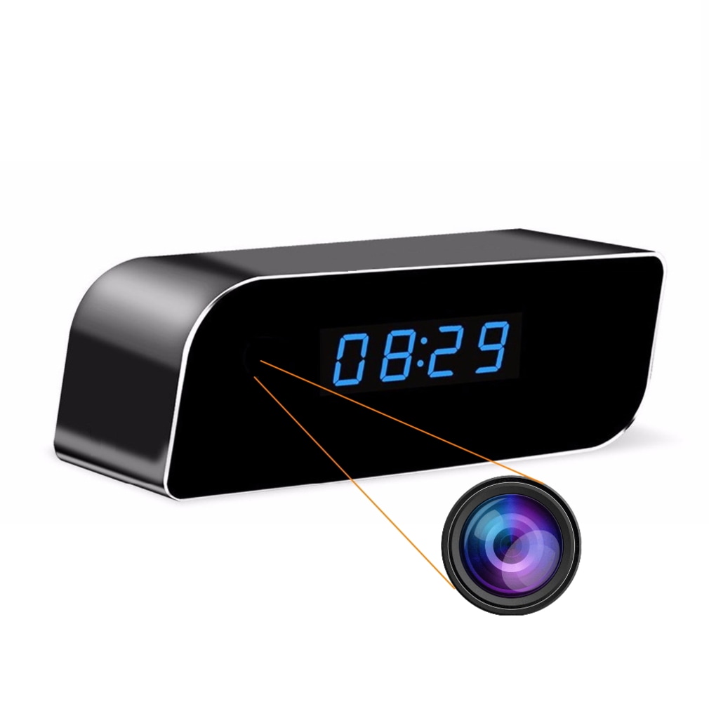 最新 正規品 4K TB-SC03 置時計型 防犯カメラ ネットワーク 監視カメラ 動体検知 赤外線 ナイトビジョン アプリ内画質4K 時計型 録画 録音 スパイ 小型カメラ 遠隔 隠しカメラ