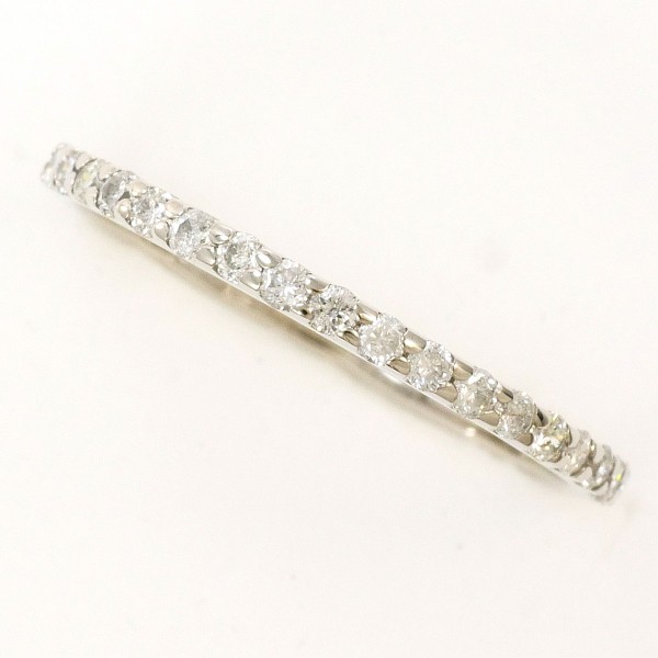 PT900 プラチナ リング 指輪 9号 ダイヤ 0.20 総重量約1.4g ジュエリー 中古