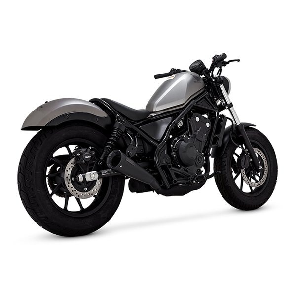 Upsweep アップスウィープ スリップオン ブラック マフラー REBEL 500/250 17-21