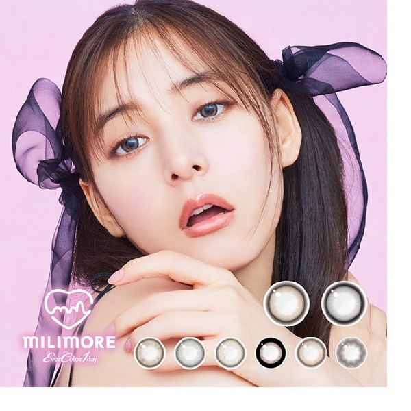 （４箱セット）ワンデーミリモア　エバーカラー　ミリモアワンデー　１箱１０枚