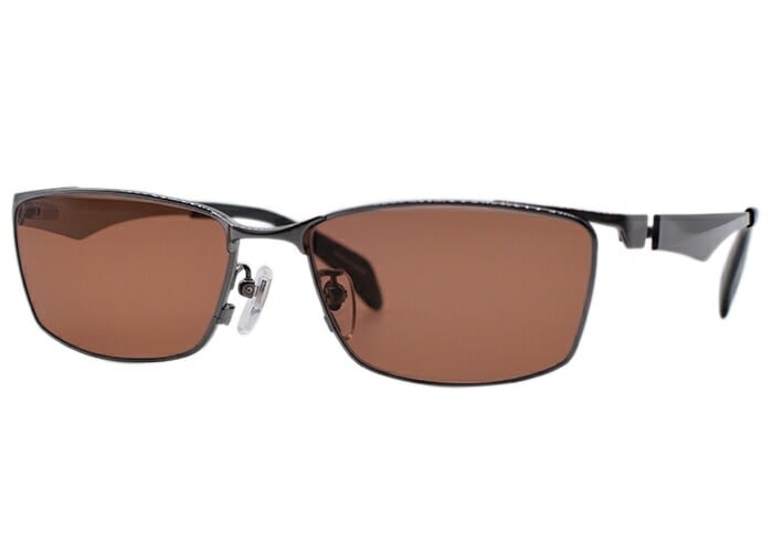 偏光サングラス RARTS アーツ DESENT rs-103 c.dgr ダークグレイ MADE IN JAPAN 度なし 伊達 5516