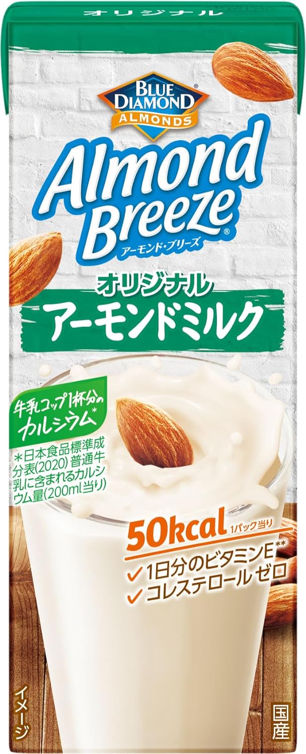 【送料無料】ポッカサッポロ アーモンドブリーズ オリジナル 200ml2ケース/48本