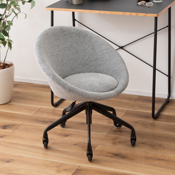 MYS-701LGY ライトグレー デスクチェア メーカー直送