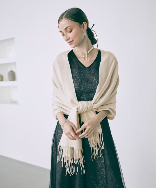 [最安値挑戦]ストール パーティーラメストール（AW） レディース