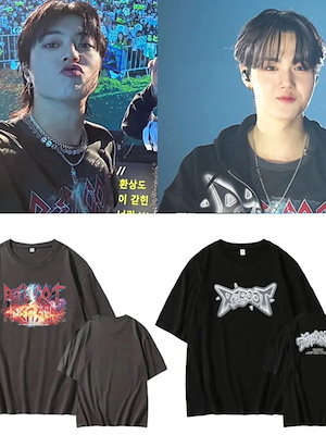 【期間限定 ギフトプログラム】treasure Tour Reboot半袖tシャツルーズプリントサポート服