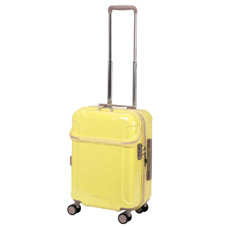 アクタス　スーツケース トップオープン Top OpenActus Sophie Macaron アクタス ソフィーマカロン 拡張機能付きキャリー 34L(42L) イエロー　74-31247