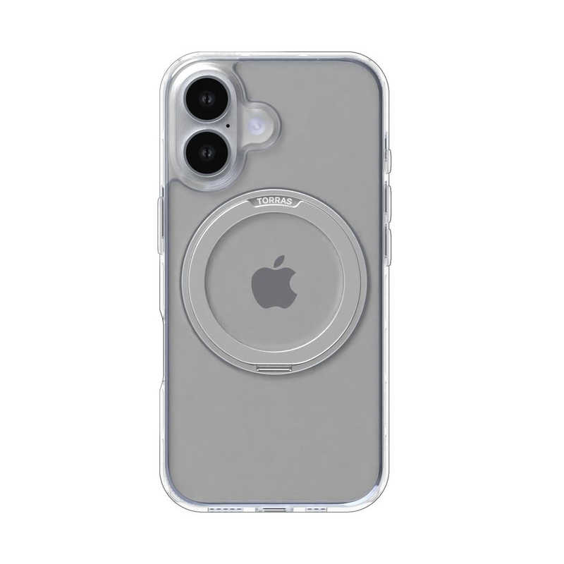 TORRASトラス　Torras - Ostand Pro-Clear case for iPhone 16 Plus(6.7インチ) ［ ］ Clear　X00FX1782
