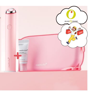 Qoo10] メディキューブ ブースター プロミニ ピンク 美顔器+P