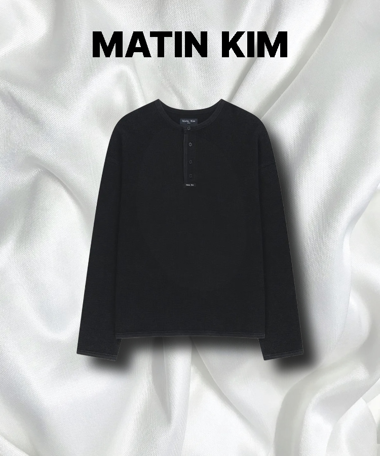 Qoo10 Matin Kim MATIN WASHED 長袖 Tシャツ