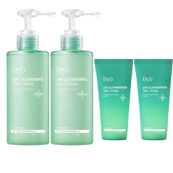 [低刺激]弱酸性クレンジングジェルフォーム200ml 企画2種択1(200ml+100ml/200ml+200ml)