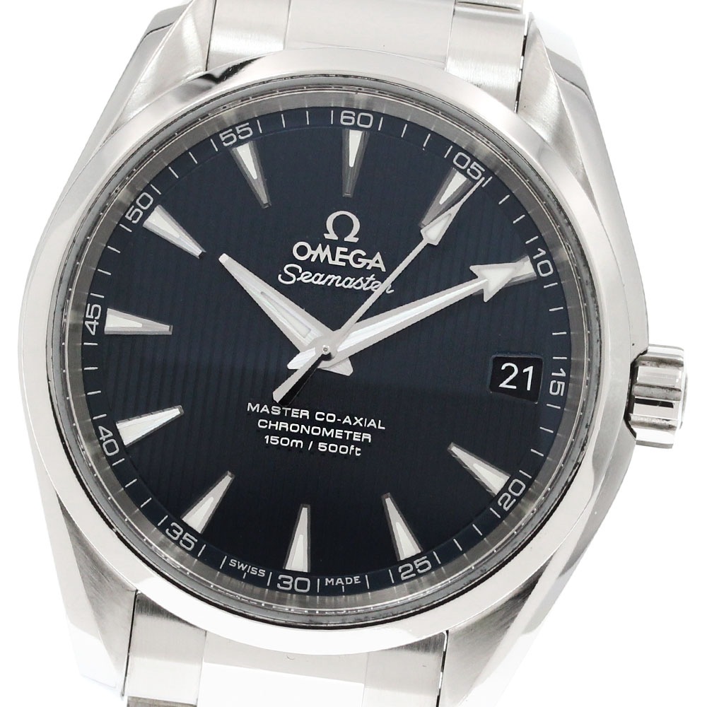 オメガ OMEGA 231.10.39.21.03.002 シーマスター アクアテラ 150Ｍ マスターコーアクシャル 自動巻き メンズ 良品 箱・保証書付き_862528【中古】