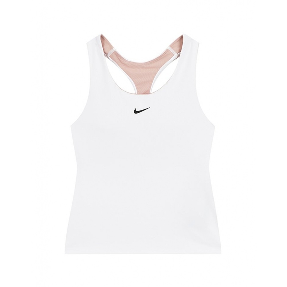 ナイキ W ノースリーブナシティ DRI-FIT スウージーパッドブラタンク