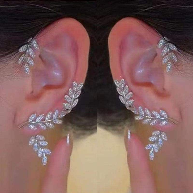 (10点セット)【裕福になる】 イヤーカフテンダーオートクル韓国ファッションミニマリスト24の新商品スウィートイヤボー