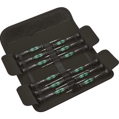 【メーカー直送品】Wera マイクロドライバーセット 12SB 073675