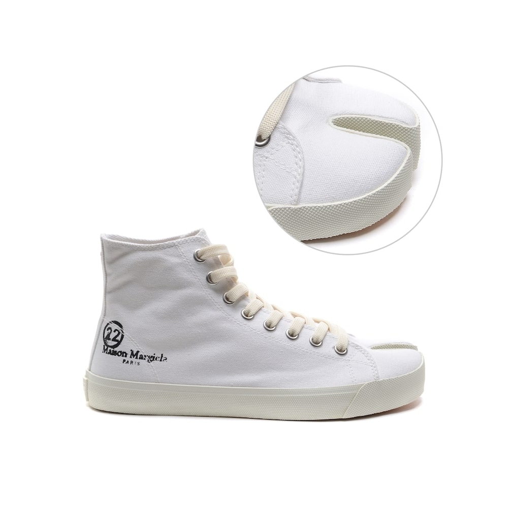 メゾンマルジェラ [メゾンマルジェラ] 20SS メンズタビハイトップスニーカー (S57WS0253_P1875_T1003_20S) PVOS57WS0253P1875T10032