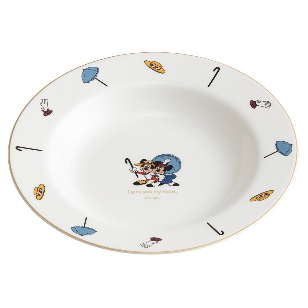 スケーター ２３スープ皿 ミッキー＆ミニー CBSP23 4973307701092