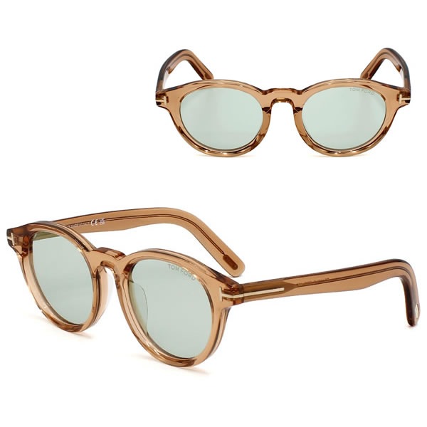 サングラス FT1123-D/S 45A 49 サングラス EYEWEAR アジアンフィット メンズ レディース ユニセックス ブラウン グレー