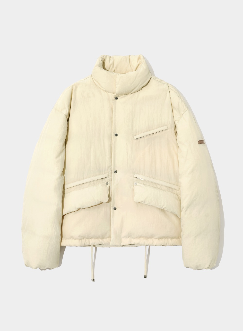 【SATUR】 COMFORT DUCK DOWN PADDING JUMPER : RESORT IVORY