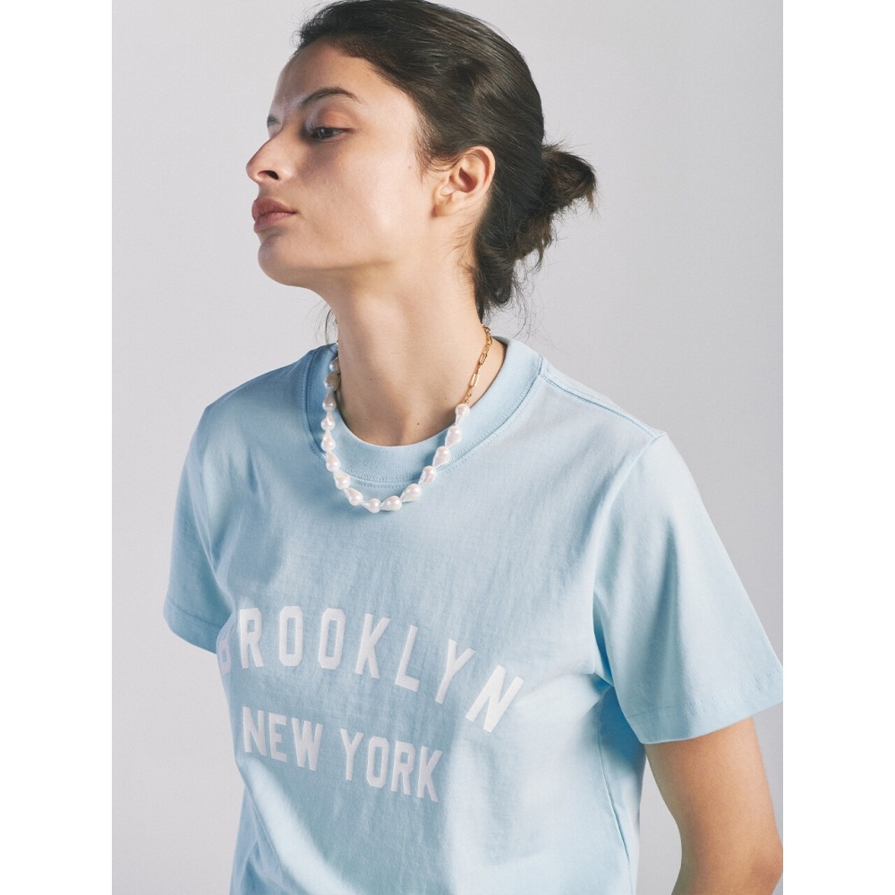PAPERBOYクロップブルックリン半袖Tシャツ