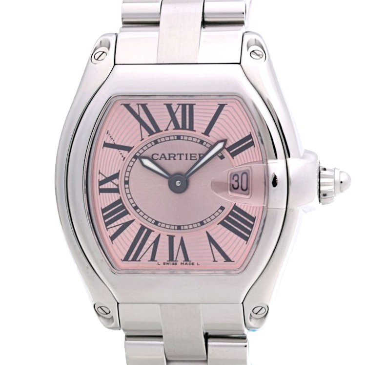 ロードスターSM W62017V3 ステンレススチール レディース /39984【中古】【腕時計】