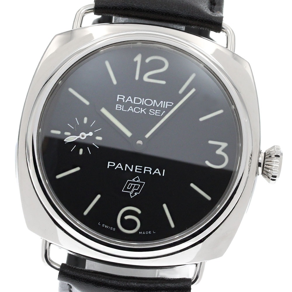 パネライ PANERAI PAM00754 ラジオミール ブラックシール スモールセコンド 手巻き メンズ 美品 _840393【中古】