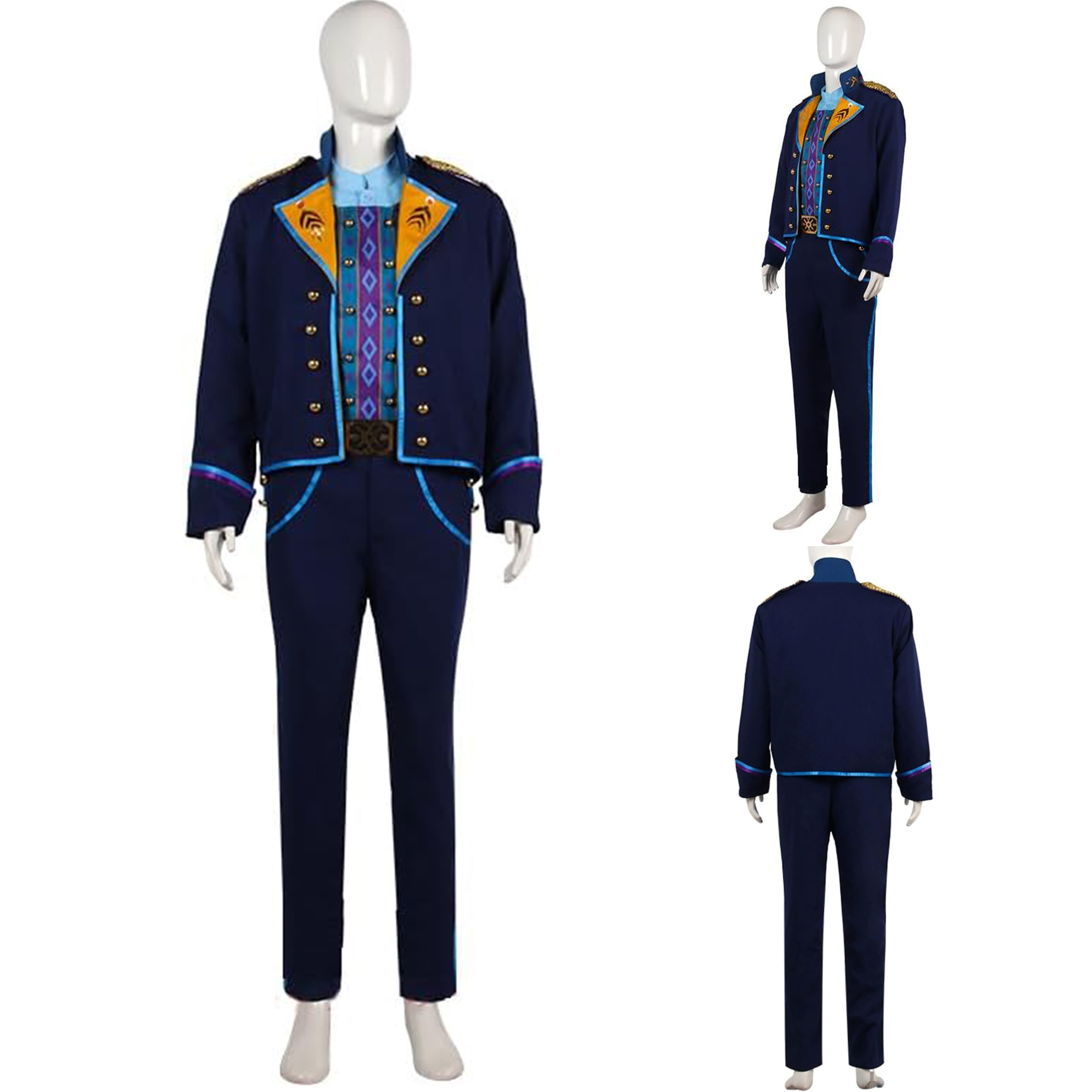 アナと雪の女王 クリストフ ビョルグマン 衣装 大人 クリストフ アナ雪 コスプレ 衣装 撮影 ハロウィン イベント コスプレ衣装 ステージ服 学園祭 文学際 祭り