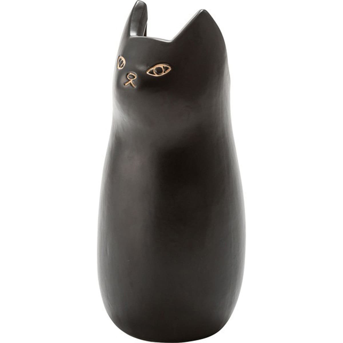 傘立て CLY-12BK CLY-12BR CLY-12WH 玄関 陶器 マット コンパクト スリム ねこ 猫 かわいい ポスター 収納 室内 室外