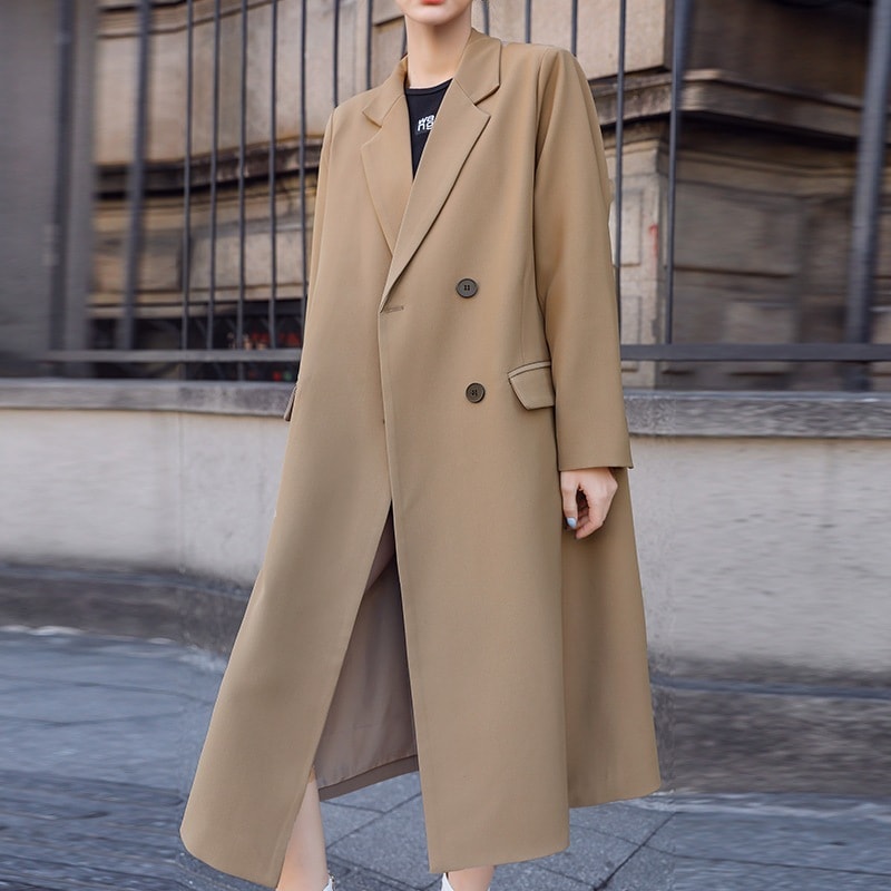 【送料無料】200 ポンドの脂肪 Mm シスターのプラスサイズの女性のロング スーツ ジャケットのリアル ショット 929