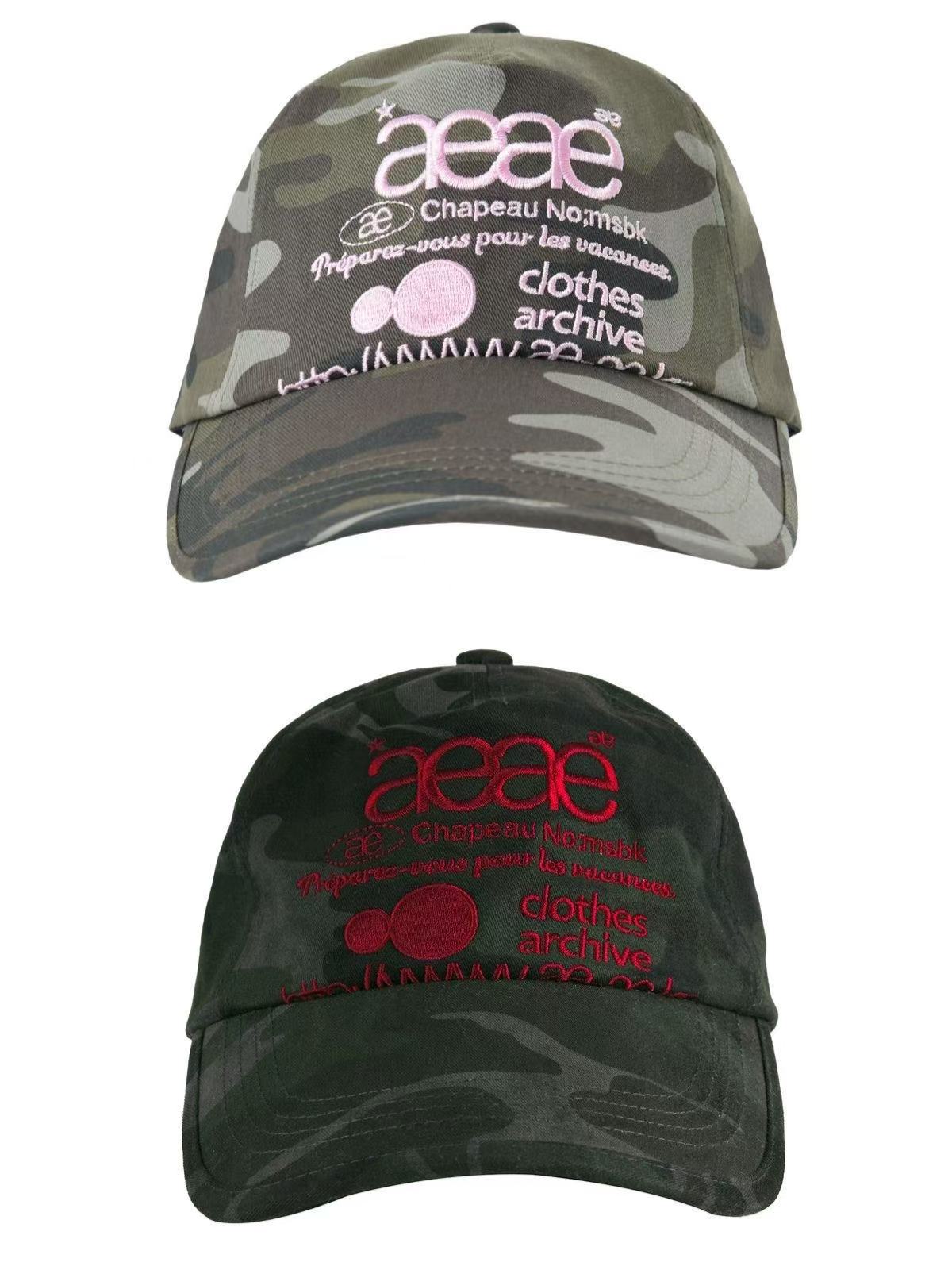 WEB LOGO CAMO 5 PANNEL CAP - [2color] 5,500円