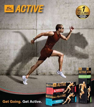 [ Bundle 4 ] Tiger Balm Active Muscle Rub / Gel 60g