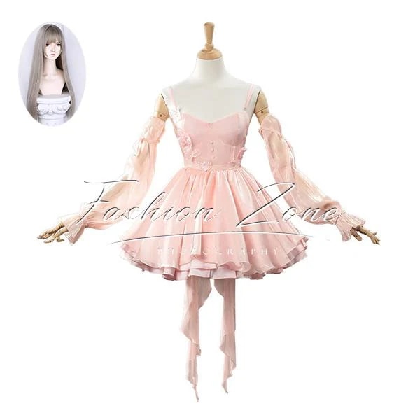 恋と深空 風 女主 主制御いつ夢心瀾 コスプレ衣装 ウィッグ cosplay ハロウィン 演出服 変装