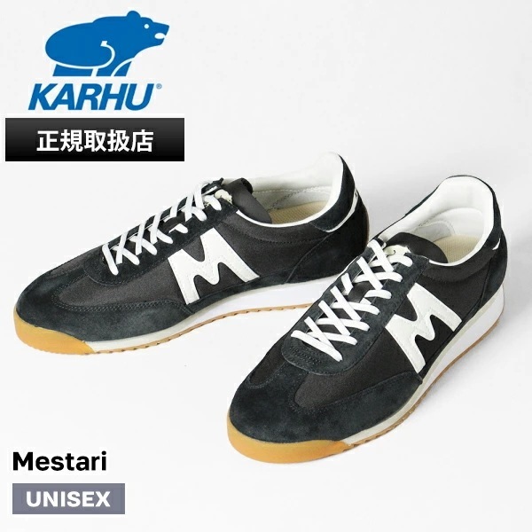 スニーカー メンズ・レディース Mestari メスタリ ローカット ブラック×ホワイト 靴 KH805003 ブランド [正規取扱店]