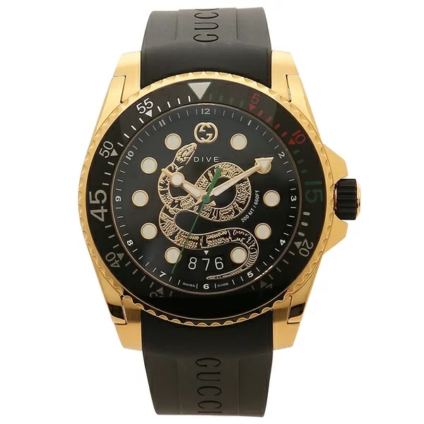 時計 クォーツ ブラック メンズ YA136219