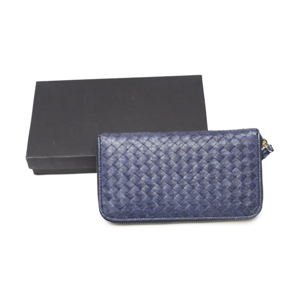 スネークTSW-2185 メッシュ スネーク ラウンドファスナー ブルー