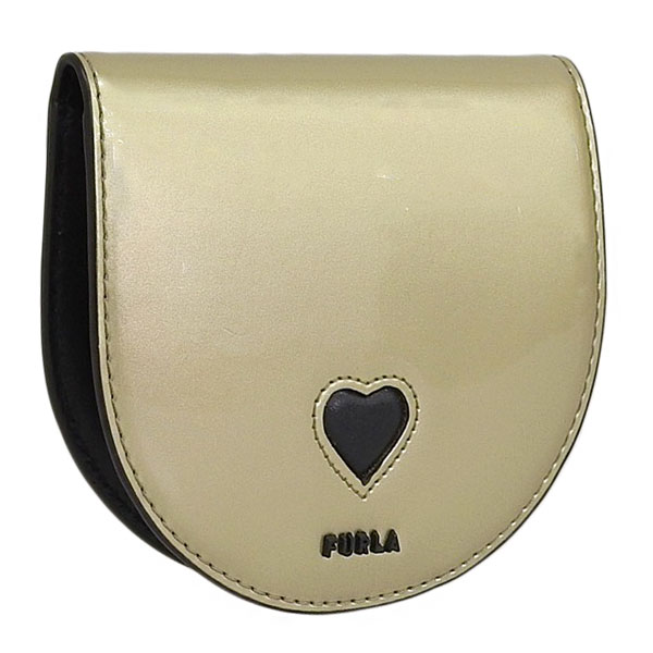 フルラ 小物 レディース カードケース アウトレット ゴールドブラック ボードゲーム FURLA BOARD GAMES CARD CASE M WP00276BX16301872S
