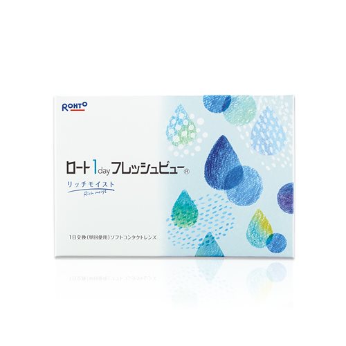 ロート ワンデー フレッシュビュー リッチモイスト 1day 1日使い捨て コンタクトレンズ 90枚