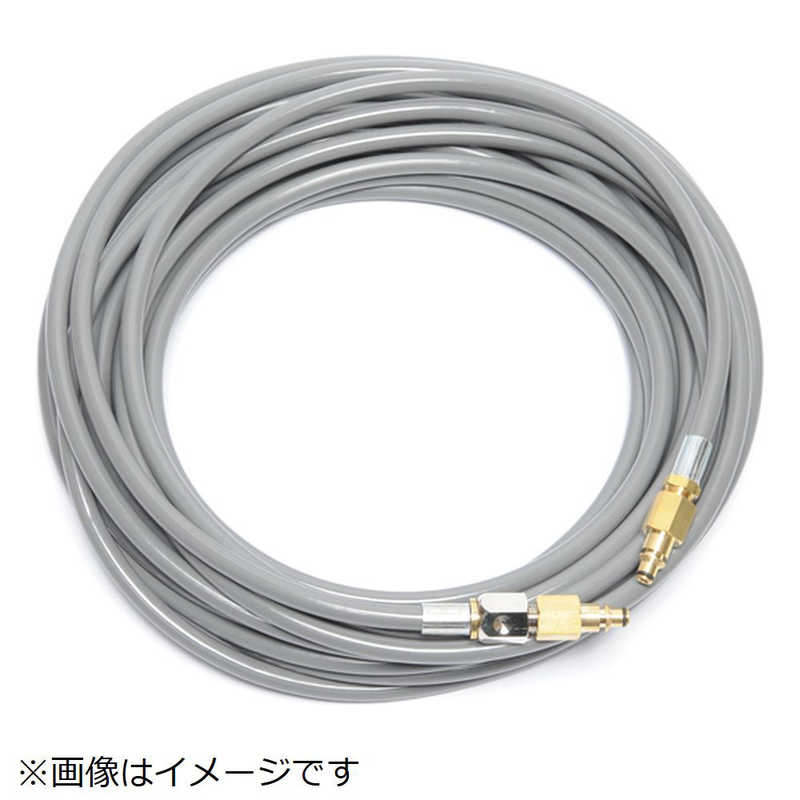 中部高圧ホース　京セラ対応 ライトグレーホース 30M　L03-KS-30M-S