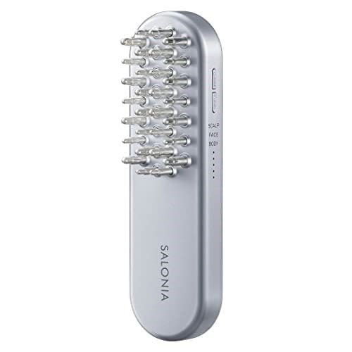 スチーマー 美顔器 SALONIA サロニア Qoo10] SALONIA サロニア EMS