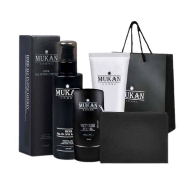 [ギフトセット]メンズスキンケアセット(オールインワンローション+サンジェル+ディープクレンザー)