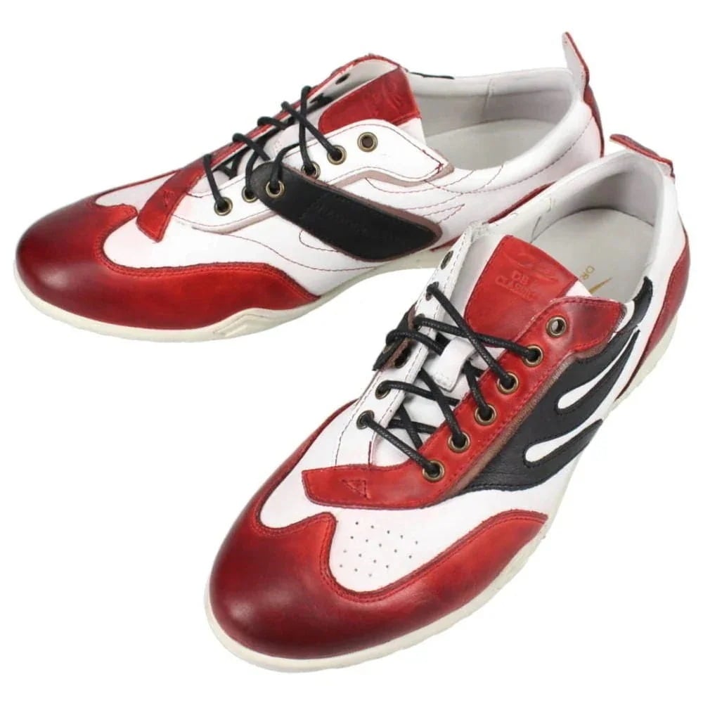 正規品 スニーカー DB-CLASSIC 70 ホワイト/バーガンディー/ブラック