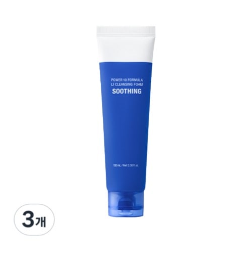 パワー10 フォーミュラエルアイ クレンジングフォーム 甘草ジュレン 100ml x 3ea