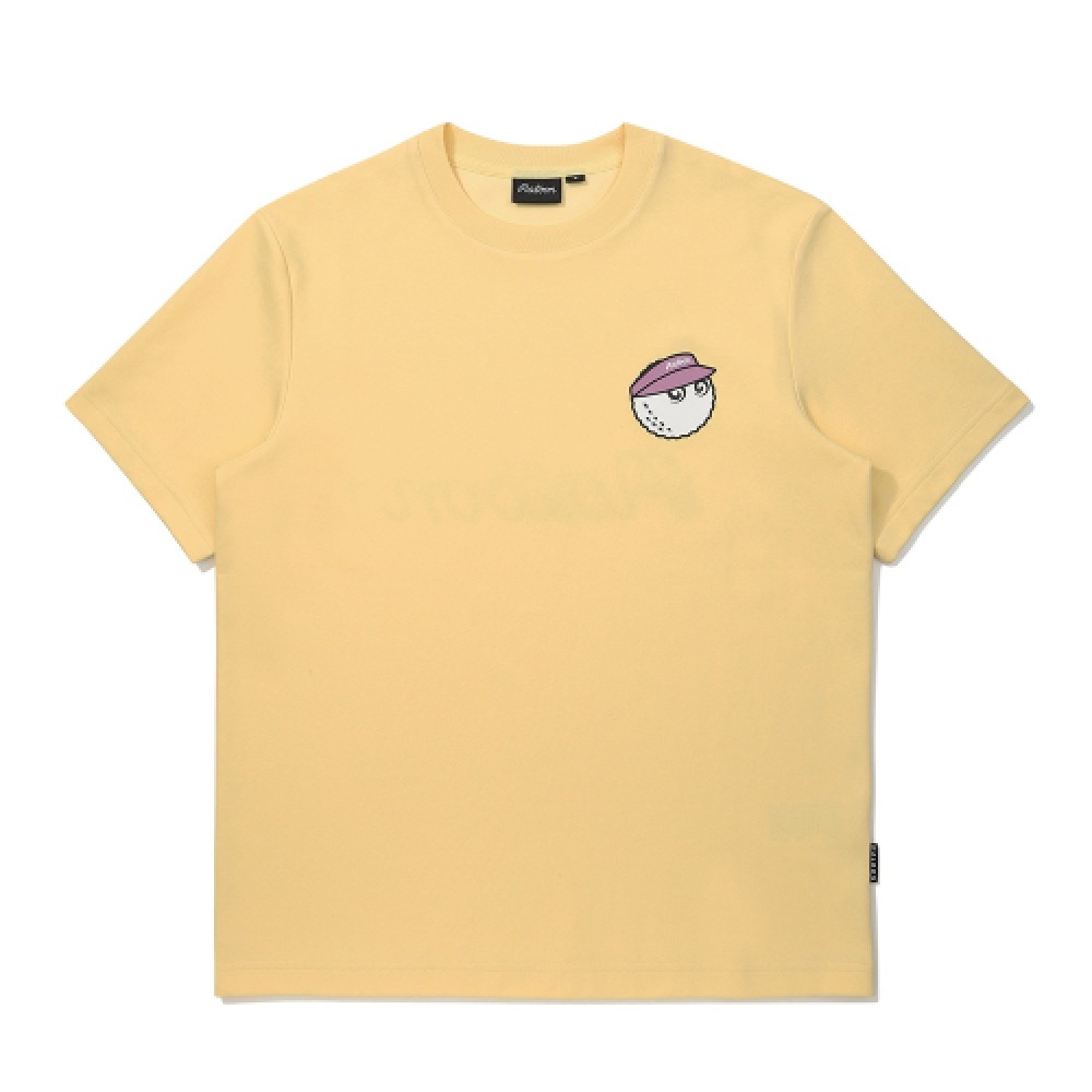 マルボンゴルフバケットトリプルユニラウンド Tシャツバターイエロー