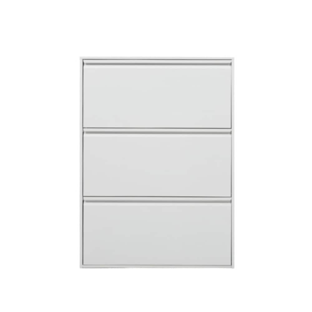 65 cm シューズラック スリム 靴箱 シューズボックス 下駄箱 省 スペース 超薄型 3段 シューズラック くつ箱 靴入れ 収納ラック エントランス 靴収納 靴収納棚