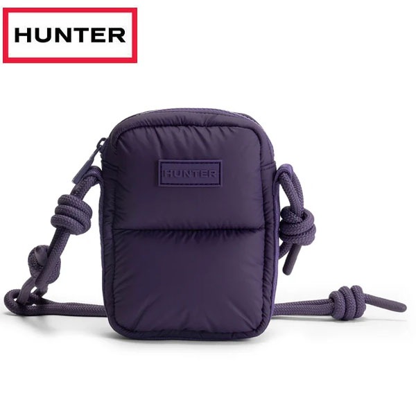 ハンター HUNTER イントレピッド エクストラ パフド フォンポーチ リッチパープル UBX5515KBM-RIP ショルダー バッグ