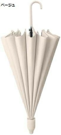 【20%OFFクーポン～】長傘 レディース 16本骨 耐風 ジャ大きい ワンタッチ 丈夫 撥水 梅雨対策