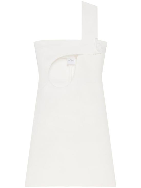 COURREGES Women Mid Skirts 125CRO558PL0162 0001 HERITAGE WHITE